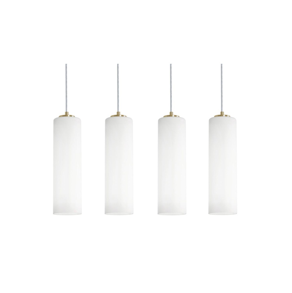 Leo 4 Light Linear Pendant, 120V, 60W, LB