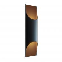 AFX Lighting, Inc. HARW0518L30D1BK - Harrison 18in Outdoor 24W 120V BK