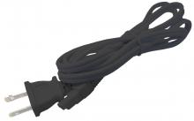 AFX Lighting, Inc. XLCP60BL - Noble Pro 2 & Koren 60in Cord & Plug (Black)