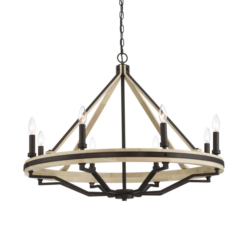 Sonoma 34" 8-Light Chandelier