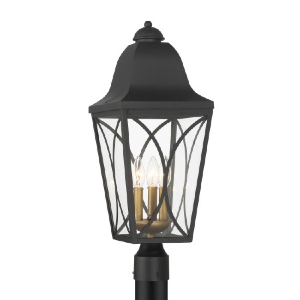 Cardigan 3 Light Outdoor Post Mount