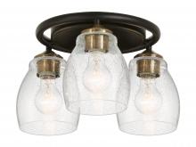 Minka-Lavery 2438-878 - Winsley - 3 Light Flush Mount Fixture in Metal