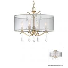 Minka-Lavery 4443-582 - Laurel Estate - 4 Light Pendant