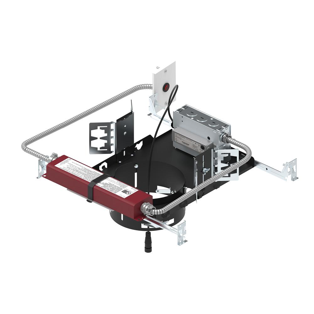 6" Sapphire III Non-IC New Construction Housing w/ Remote Test Switch EM Driver, 16W / 1500lm,