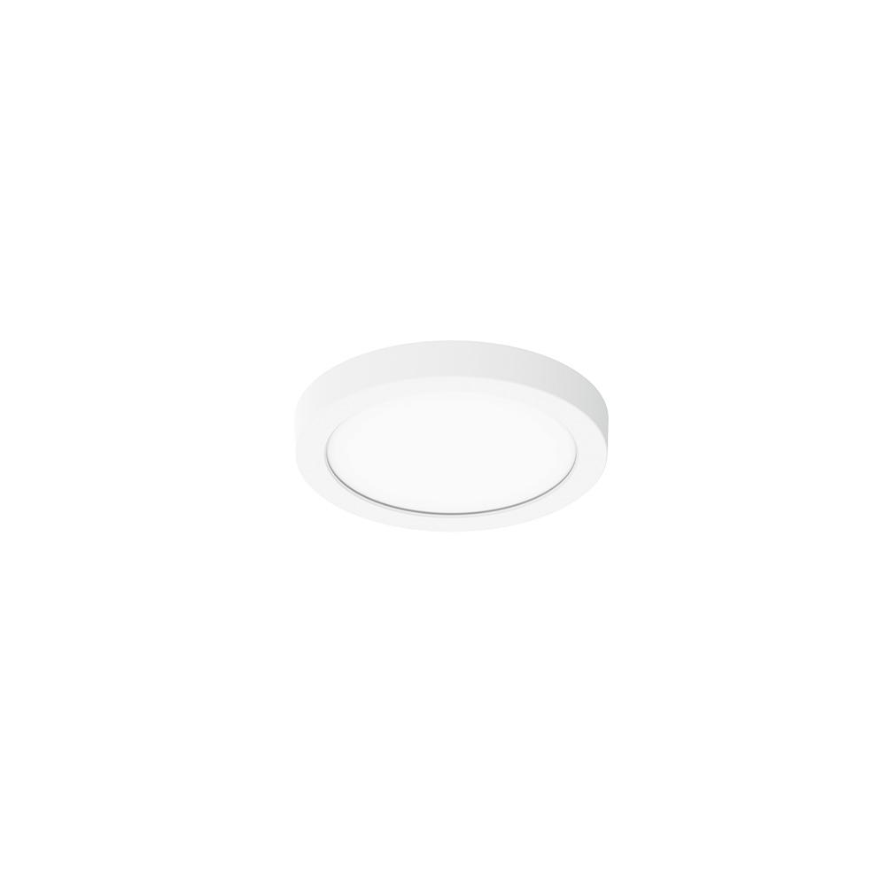 4" ELO LED Surface Mount Luminaire with Selectable Lumens & CCT, Up to 1150lm / 13W, Matte