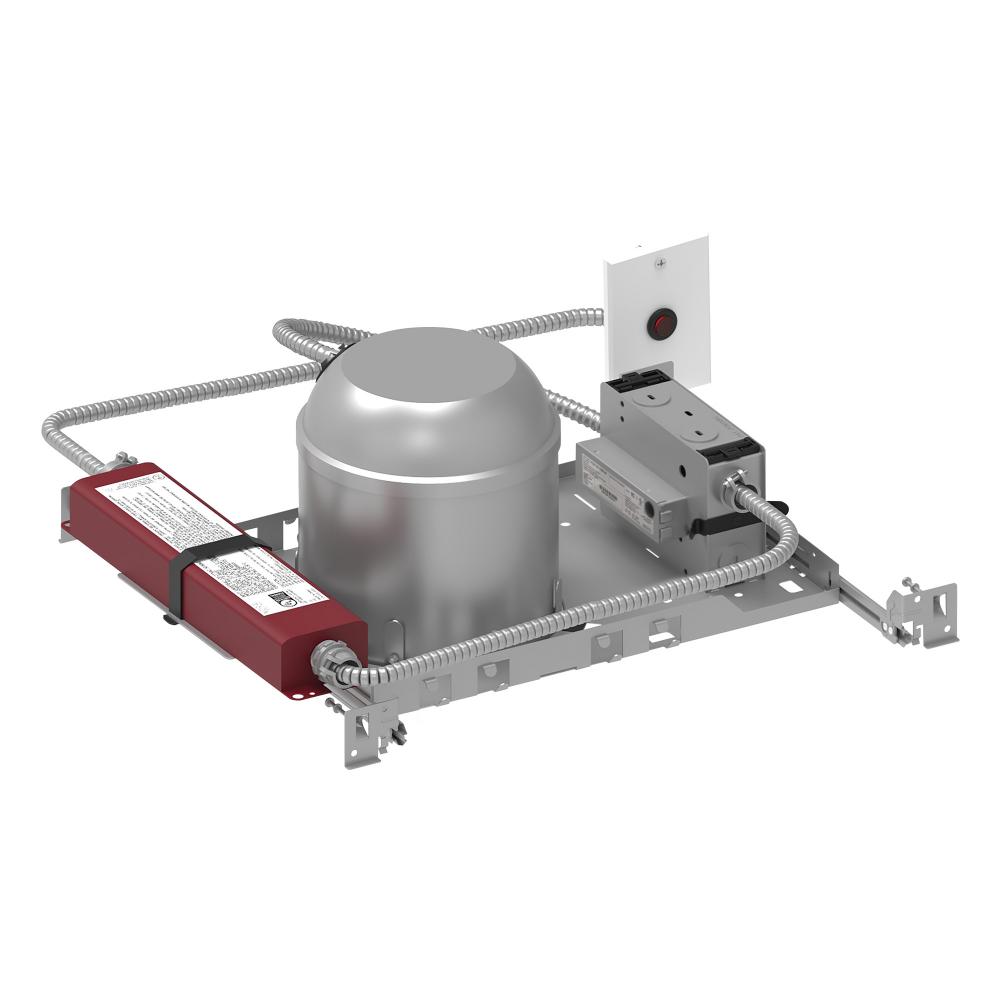 6" Marquise III IC AT New Construction Housing w/ Remote Test Switch EM Driver, 11W / 900lm,