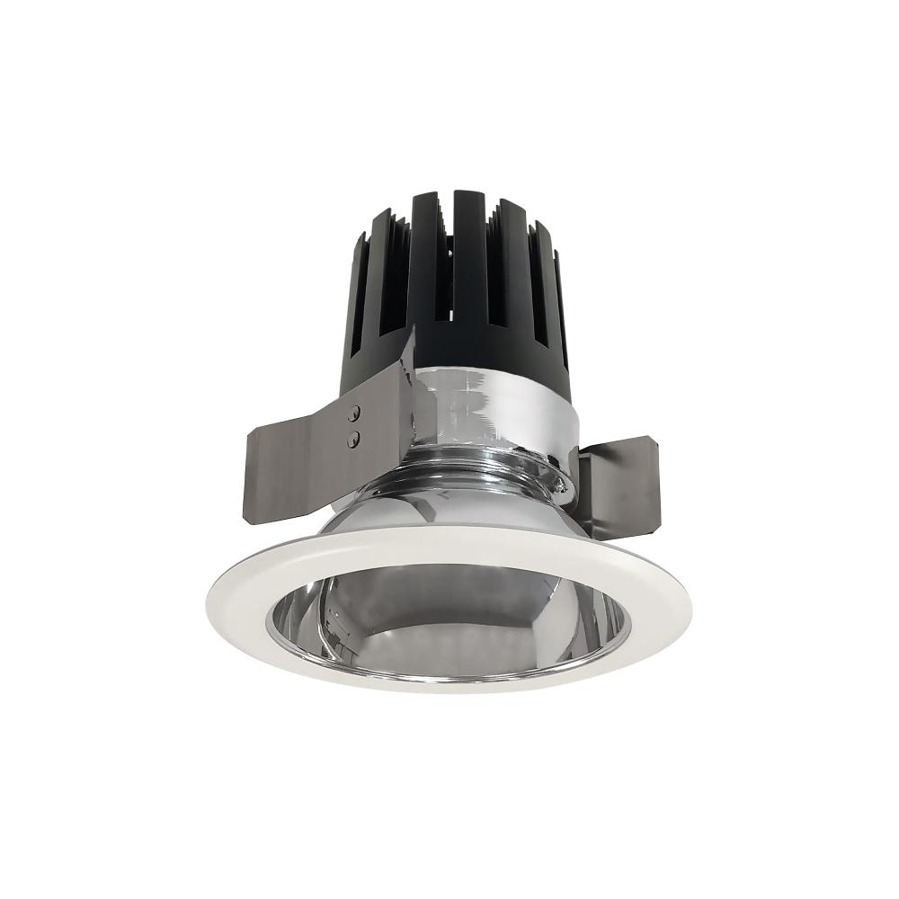 5" Marquise III Round Open Reflector, 2000lm, 3000K, Narrow Flood Optic, Clear Reflector/White