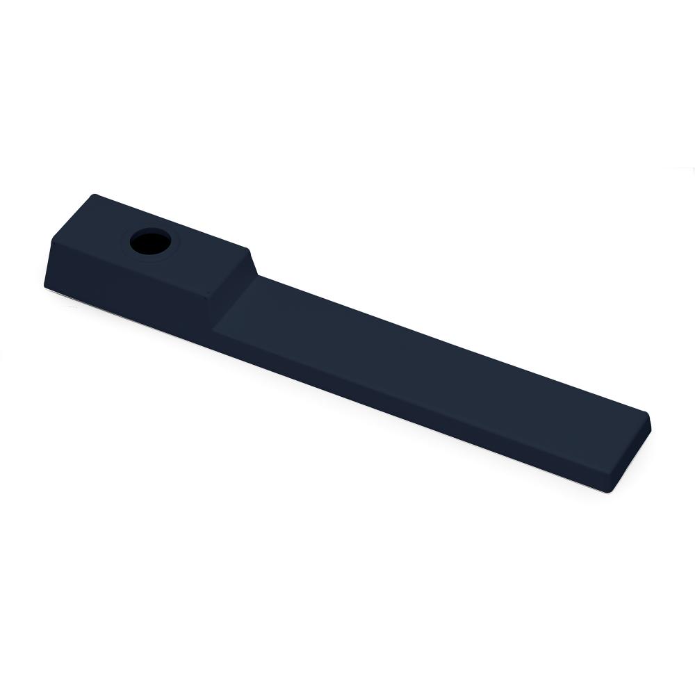 Wire Way Cover for Track Systems, Black Finish