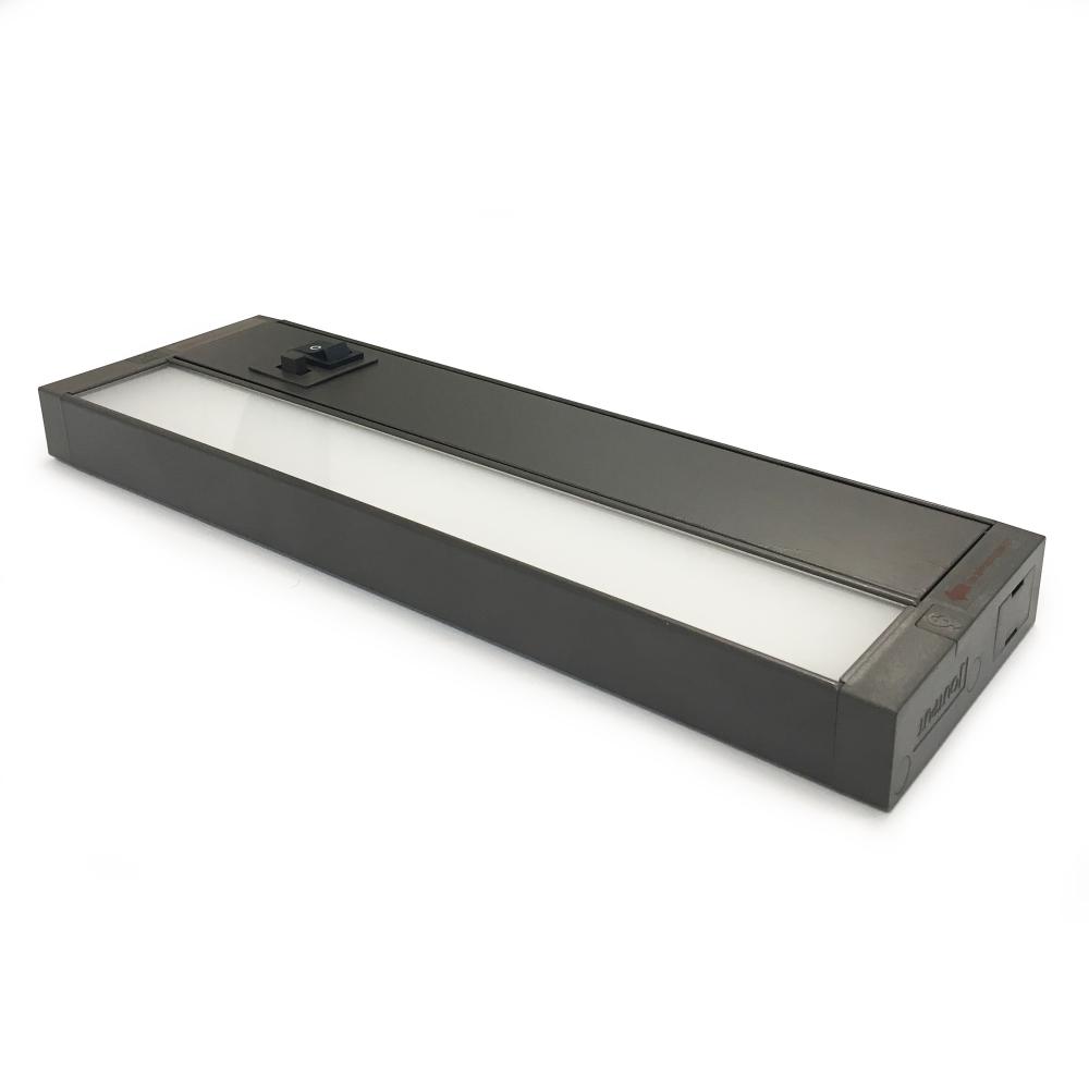 8" LEDUR Under Cabinet with Selectable CCT (27K/30K/35K), Bronze Finish