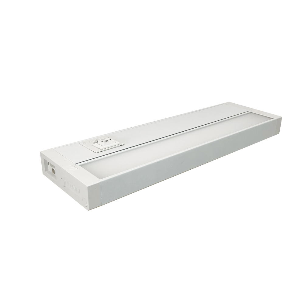 18" LEDUR Under Cabinet with Selectable CCT (27K/30K/35K/40K/50K), White Finish