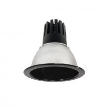 Nora NC3-61L330NBMPW - 6" Sapphire III Round Open Reflector, 2500lm, 3000K, Narrow Flood Optic, Black Reflector/Matte