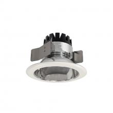 Nora NRM3-51L230FCW - 5" Marquise III Round Open Reflector, 1500lm, 3000K, Flood Optic, Clear Reflector/White Flange