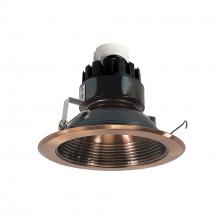 Nora NRMC3-62L130FCO - 6" Marquise III Retrofit, Copper Baffle/Copper Flange, 120-277V; 0-10V Dimming, 1300lm / 12W,
