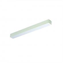 Nora NUD-6812/40W - 12" Bravo FROST LED Linear, 500lm/ft, 7W, 4000K, White Finish