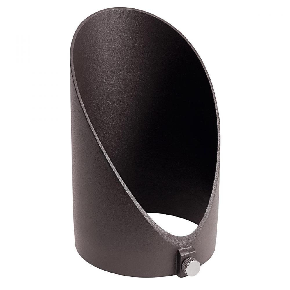 LED Accent 12V 6" Long Cowl Architectural Bronze