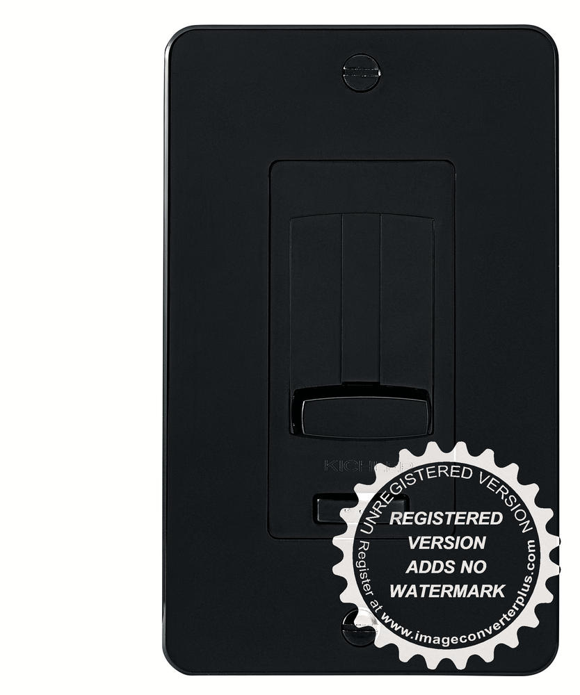 Face Plate and Trim Accessory for the 4DD or 6DD LED Driver + Dimmer Black