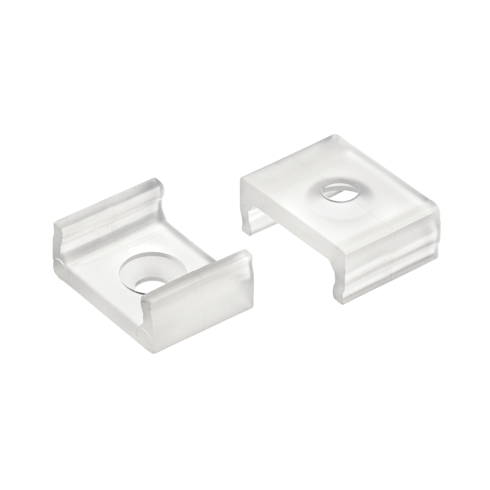TE Standard Series Shallow SF Mounting Clips Clear