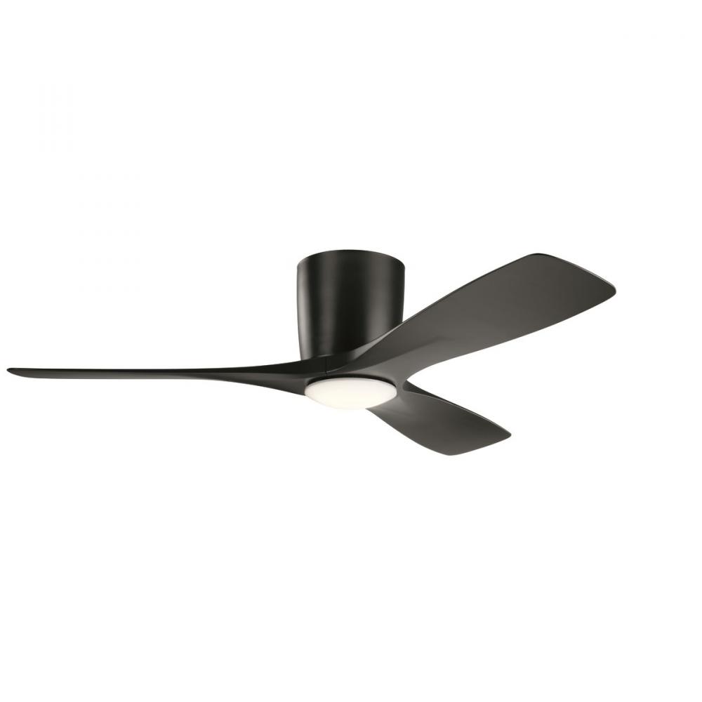 48" Volos Fan Satin Black