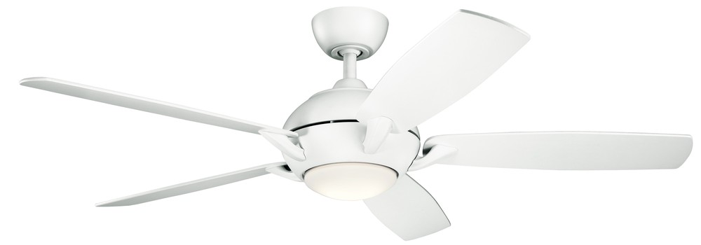 Geno LED 54" Fan Matte White