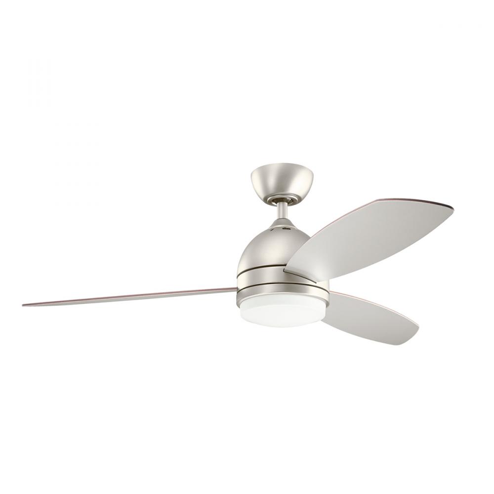 Vassar LED 52" Fan Brushed Nickel