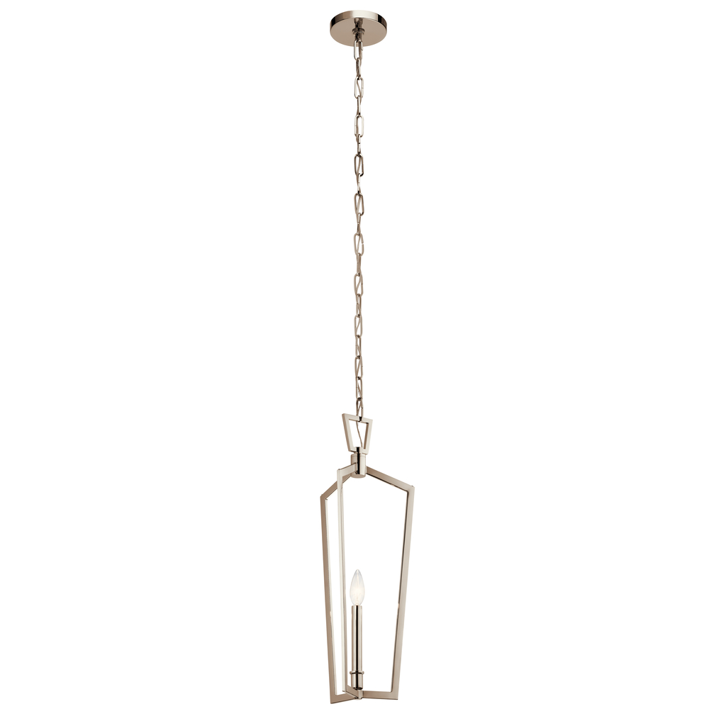 Abbotswell 1 Light Mini Pendant Polished Nickel
