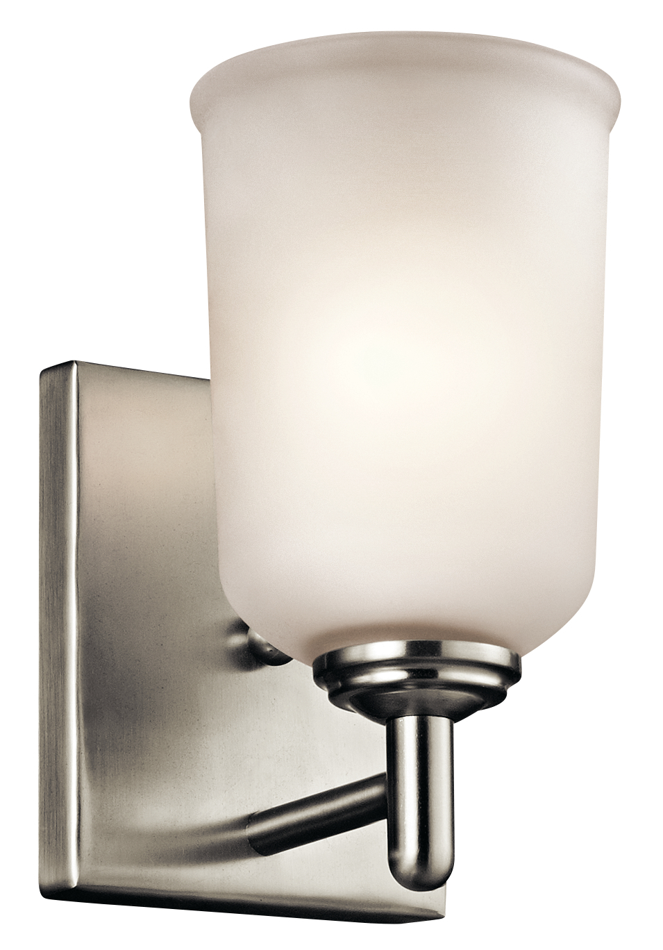 Shailene 1 Light Wall Sconce Brushed Nickel