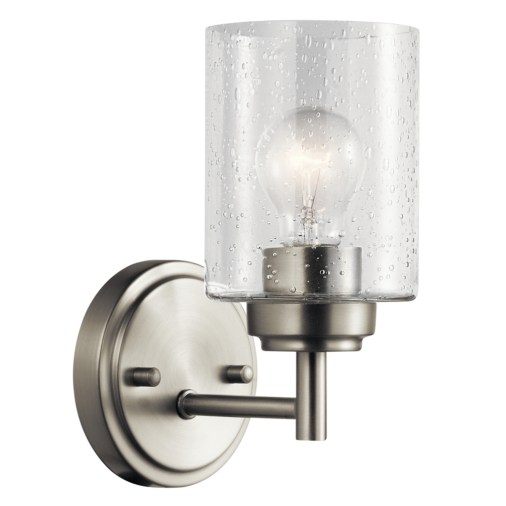 Winslow 1 Light Wall Sconce Brushed Nickel