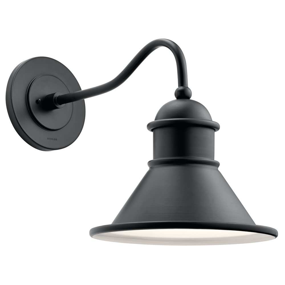 Northland 16.75" 1 Light Outdoor Wall Light in Black
