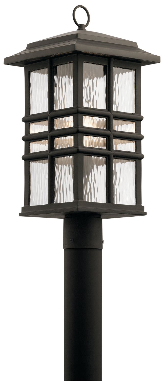 Beacon Square 1 Light Post Mount Olde Bronze