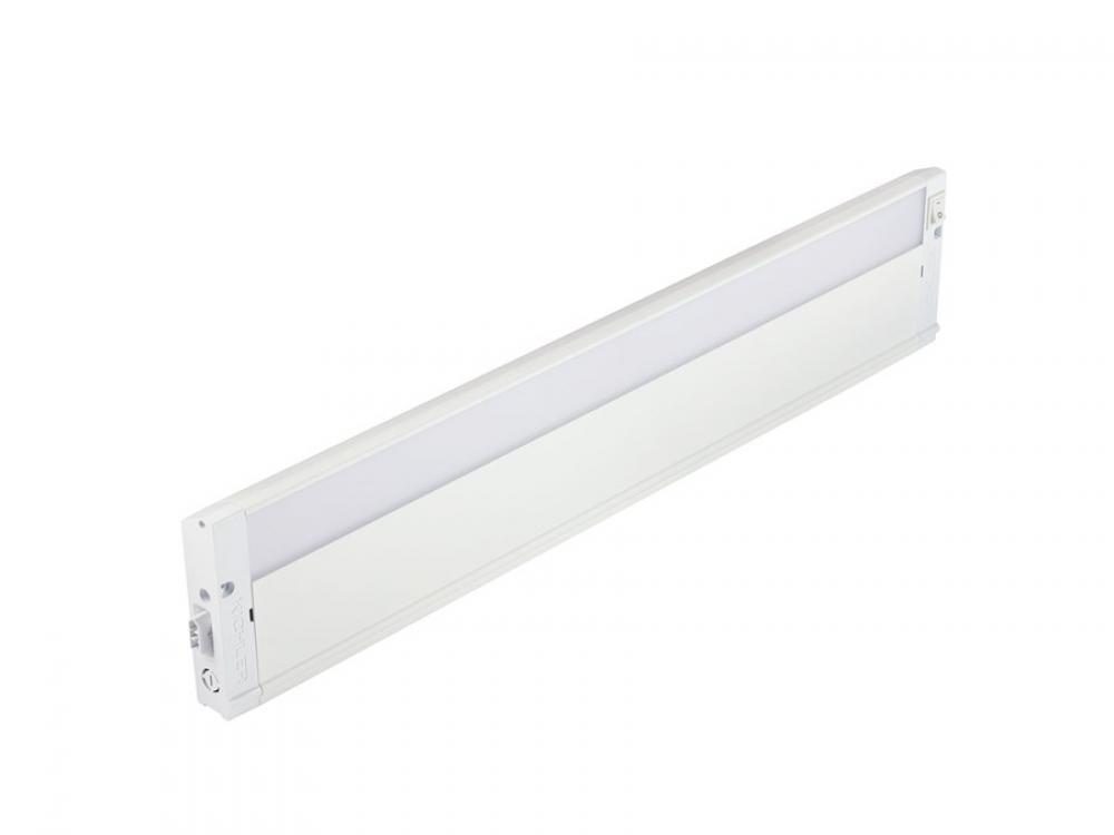 4U 22" 3000K LED Cabinet Light Textured White