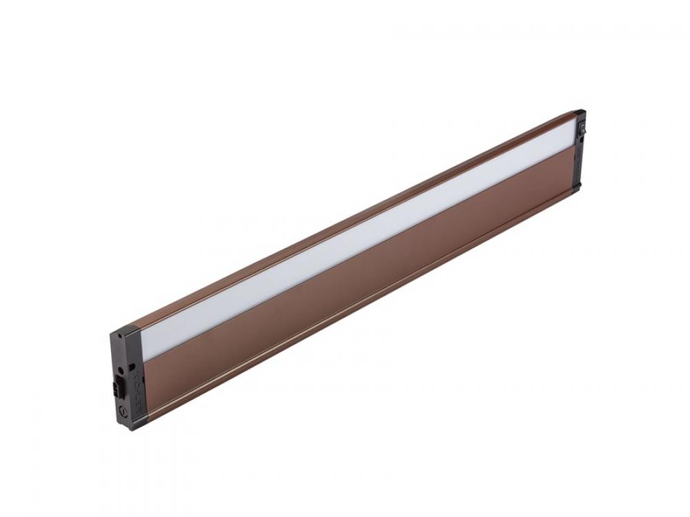4U 30" 3000K LED Cabinet Light Textured Bronze