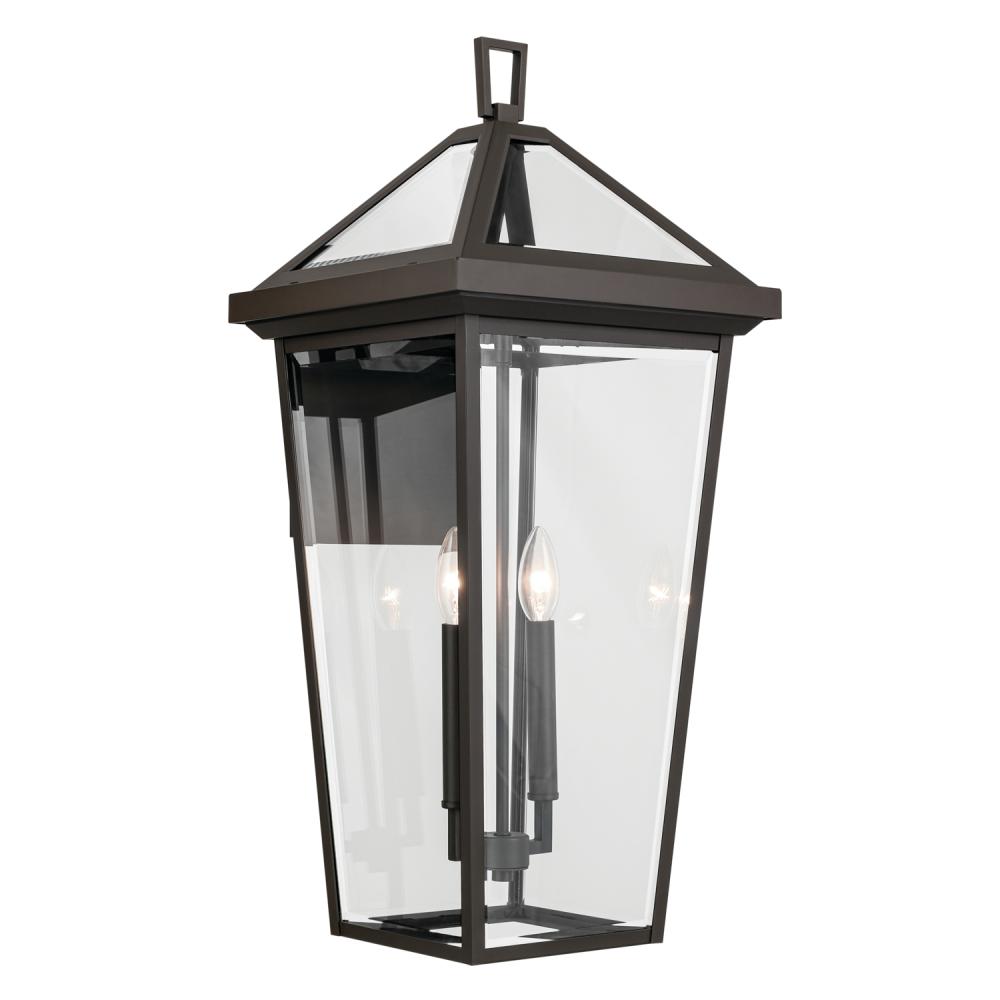 Regence 26 inch 2 Light Outdoor Wall Light with Clear Glass in Olde Bronze