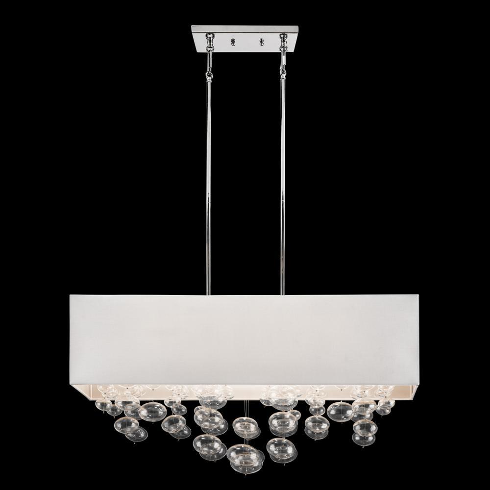 Piatt 32" Rectangle Pendant Chrome