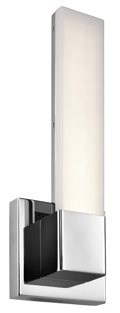 Neltev 14.5" LED Sconce with Down Light Chrome