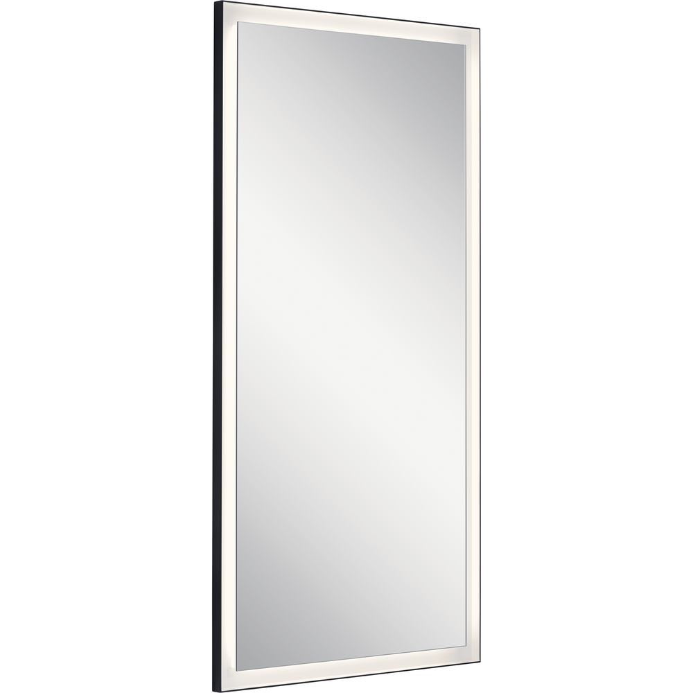 Ryame 30" Lighted Mirror Black