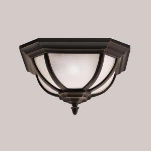 Salisbury 2 Light Flush Mount Rubbed Bronze