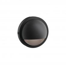 Kichler 15764BKT30R - 12V LED 3000K Half Moon Deck Light Textured Architectural Bronze