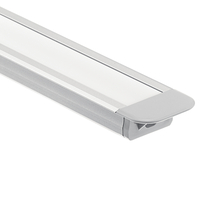 Kichler 1TEK1STRC8SIL - TE Standard Series 8' Kit Standard Depth Recessed Channel Silver