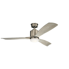 Kichler 300027AP - Ridley II LED 52" Fan Antique Pewter