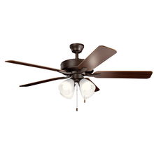 Kichler 330016SNB - 52" Basics Pro Premier Fan Satin Natural Bronze