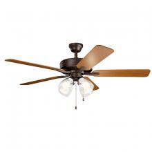Kichler 330016SNBS - 52" Basics Pro Premier Fan Satin Natural Bronze