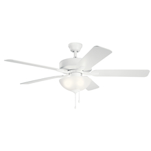Kichler 330017MWH - 52" Basics Pro Select Fan Matte White