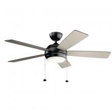 Kichler 330174SBK - Starkk LED 3000K 52" Fan Satin Black