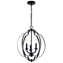 Kichler 42140BK - Voleta 20.75" 3 Light Pendant Black