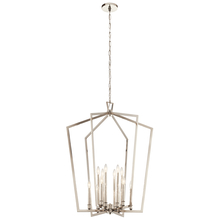 Kichler 43496PN - Abbotswell 12 Light Foyer Chandelier Polished Nickel