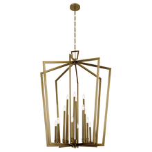 Kichler 43499NBR - Abbotswell 49 Inch 16 Light Foyer Pendant in Natural Brass