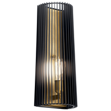 Kichler 44170BK - Linara 1 Light Wall Sconce Black