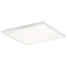 Kichler 44249WHLED30 - Zeo 3000K LED 13" Square Flush Mount White