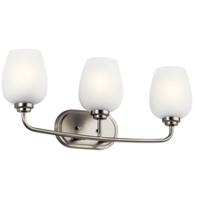 Kichler 45129NI - Valserrano 24" 3 Light Vanity Light Brushed Nickel