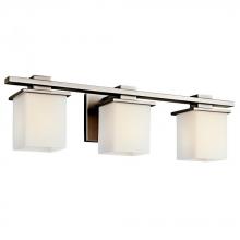 Kichler 45151AP - Tully 24" 3 Light Vanity Light with Satin Etched Cased Opal Glass Antique Pewter